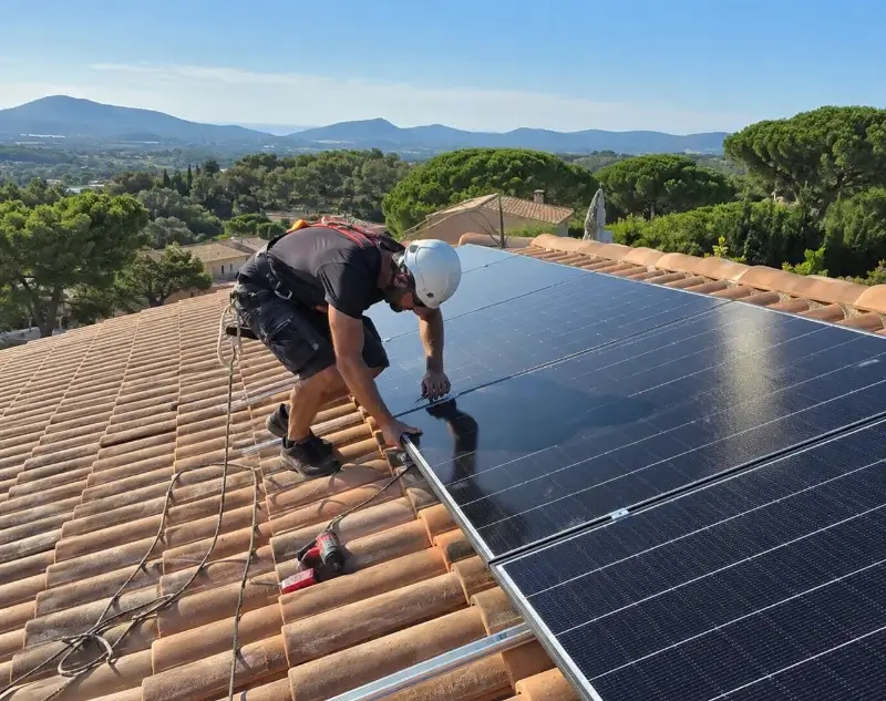 Installateur panneaux solaires Le Revest-les-Eaux — pose photovoltaïque sur toiture